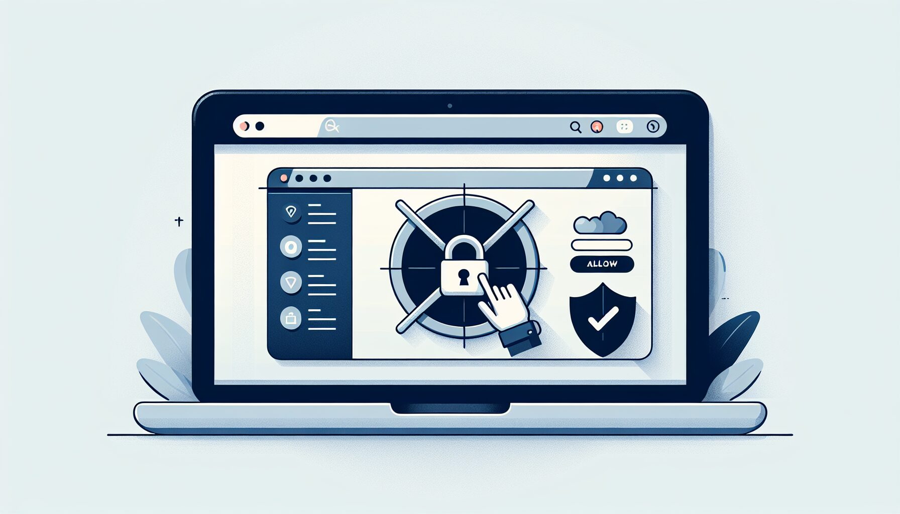 【設定】ブロックや制限を解除してみる